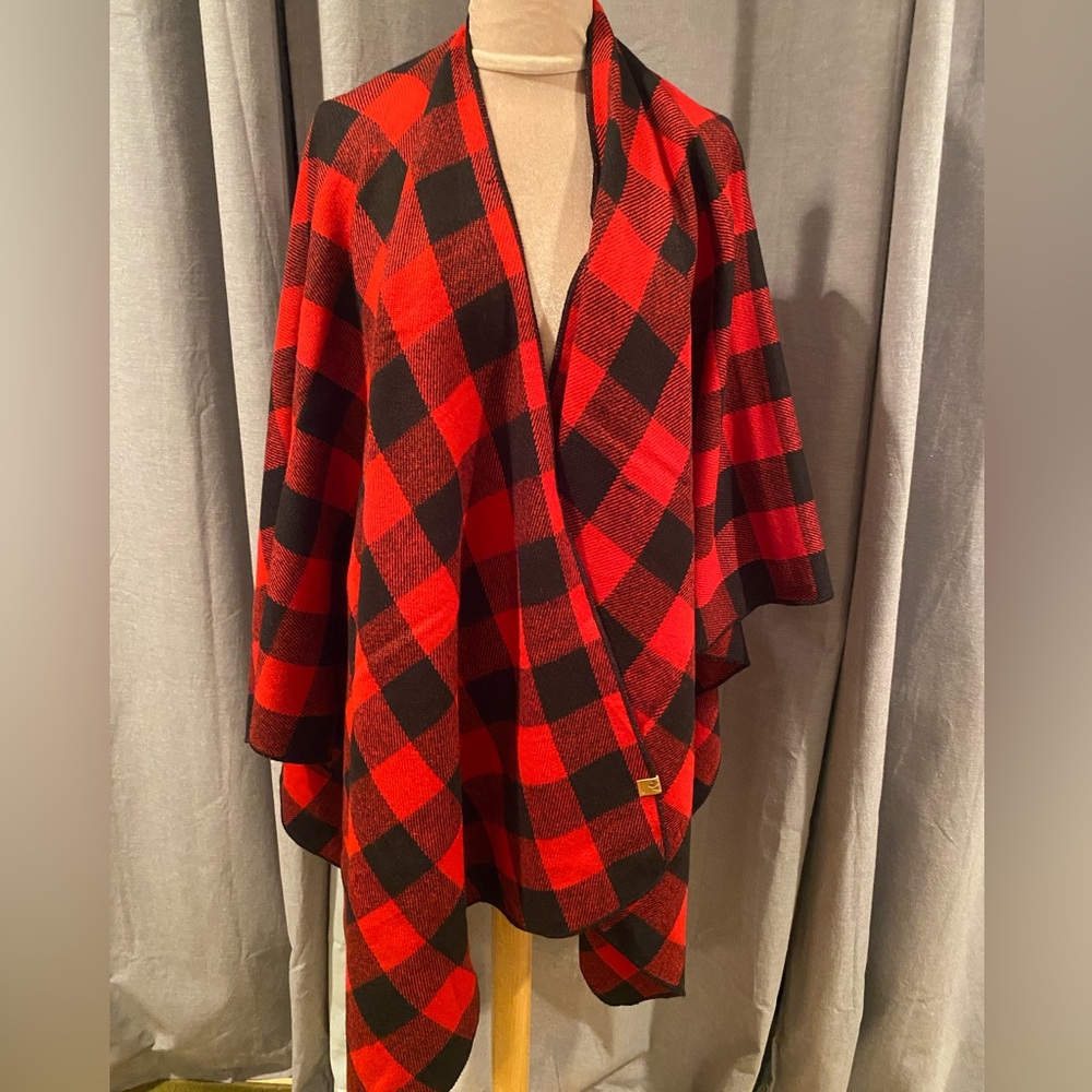 🖤❤️Great Northern Buffalo Check Wrap O/S ❤️🖤